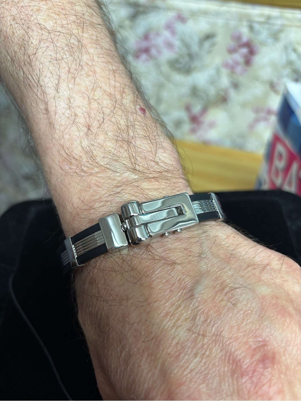 Like new ARZ Stainless Steel Cuff Bracelet